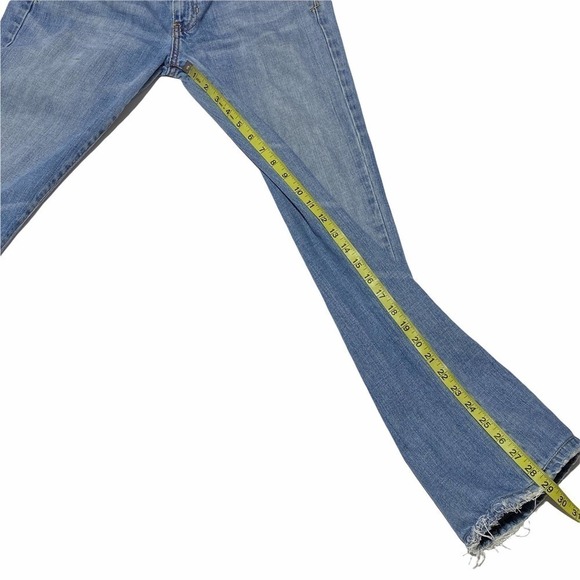 ABERCROMBIE & Fitch Boot Cut Blue Denim Jeans - Picture 8 of 12